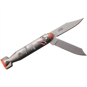 Bomb Knife Slip Joint Gray