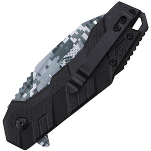 Linerlock Digi Camo A/O Black