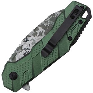 Linerlock Digi Camo A/O Green