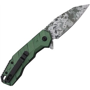 Linerlock Digi Camo A/O Green