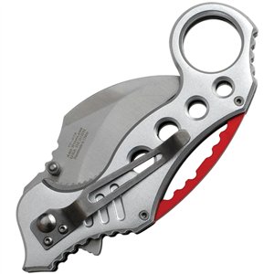 Karambit Linerlock Silver A/O