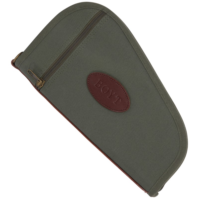 Boyt Harness PP41OD HeartShaped Pistol Case OD Green Canvas Holds Handgun