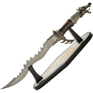 Dragon Fang Sword W/Stand
