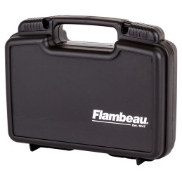 Flambeau 6445SC Safe Shot Pistol Pack Case Black Polymer Holds Handgun