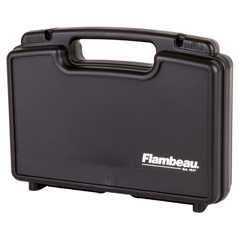 Flambeau 6450SC Safe Shot Pistol Pack Case Black Polymer Holds Handgun