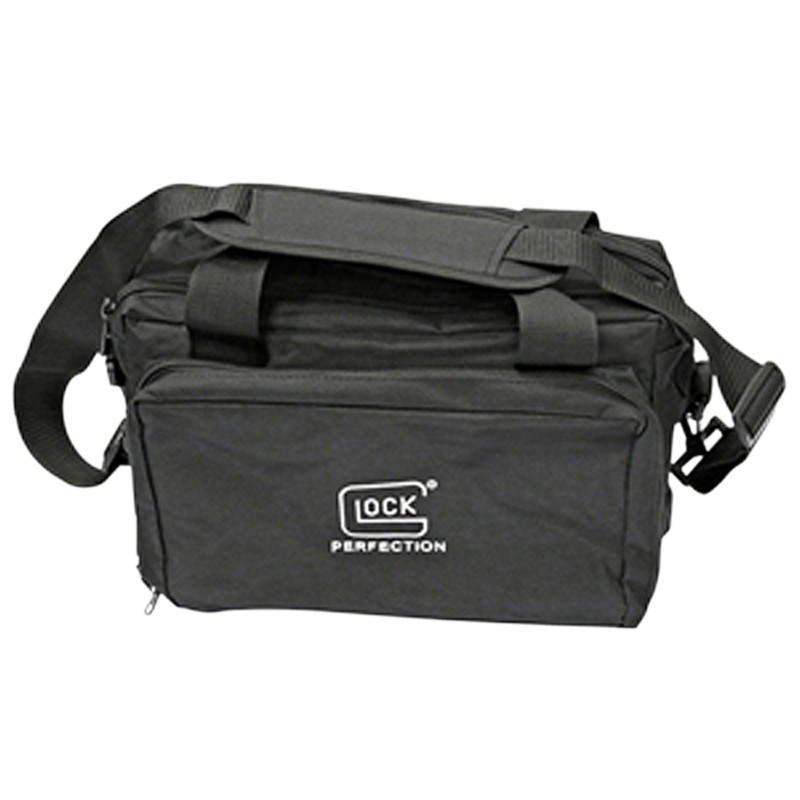 Glock AP60219 Range Bag  Black 600D Polyester Holds 4 Pistols