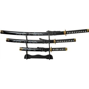 Double Dragon Samurai Set Blk
