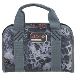 GPS Bags 1107PCCB Double Compact Black Holds 12 Handguns