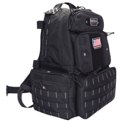 GPS Bags T1913BPP Tactical Backpack PRYM1 Blackout 1000D Polyester 4 Handguns