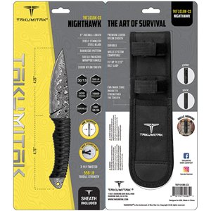 Nighthawk Fixed Blade Black