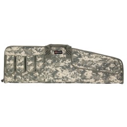 GPS Bags SRC42ACU Single Rifle Case ATACS AU 600D Polyester w Mag Pouch Lockable Zippers  FleeceLining