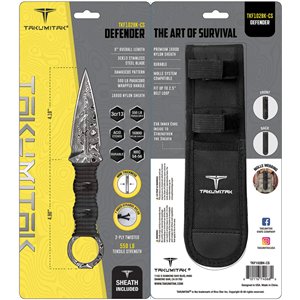 Defender Fixed Blade Black