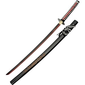 White Decorative Samurai Sword