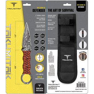 Defender Fixed Blade Orange