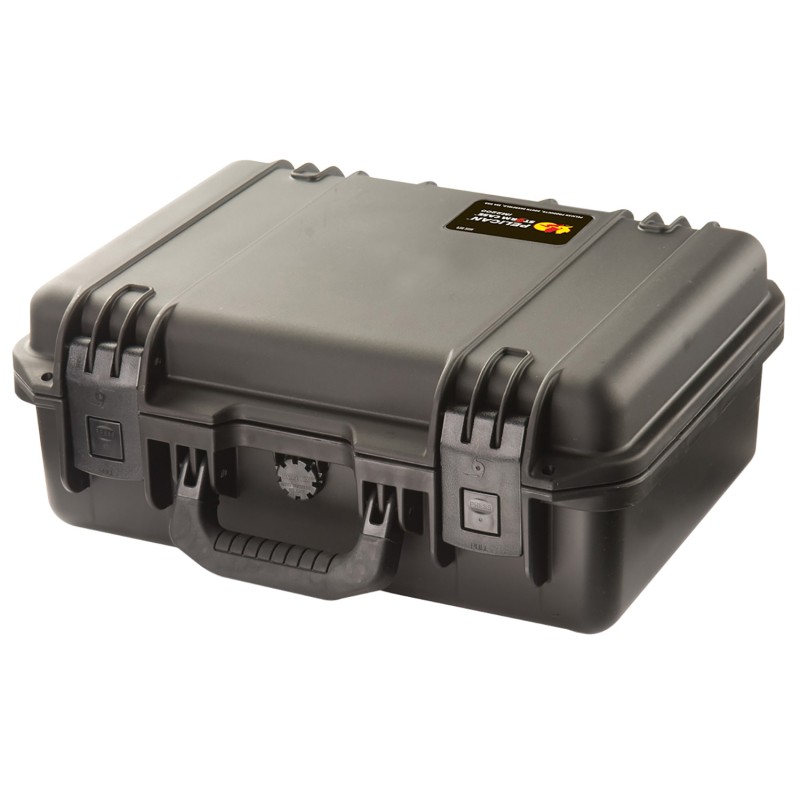 Pelican IM2200X0001 Storm Case Black HPX Resin Holds Handgun