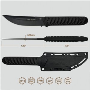 Ninja Fixed Blade Black
