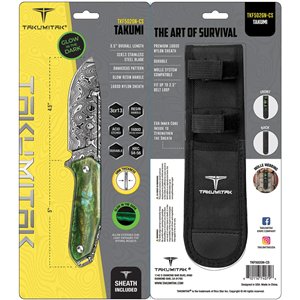 Takumi Fixed Blade Green