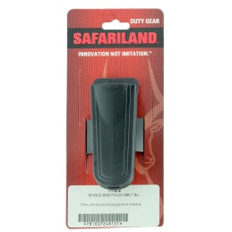 Safariland 7122 Double Mag Pouch  Belt Slide Mount Black Polymer  fits 1.50  2.25 Wide Belt