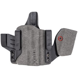 Safariland INCOG0750A0CX261MC IncogX  w Mag Caddy IWB BlackGray Boltaron Belt Clip Fits Sig P320L Right Hand