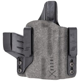 Safariland INCOG0895A0CX261 IncogX  IWB BlackGray Boltaron Belt Clip Fits Glock 43X48 Right Hand