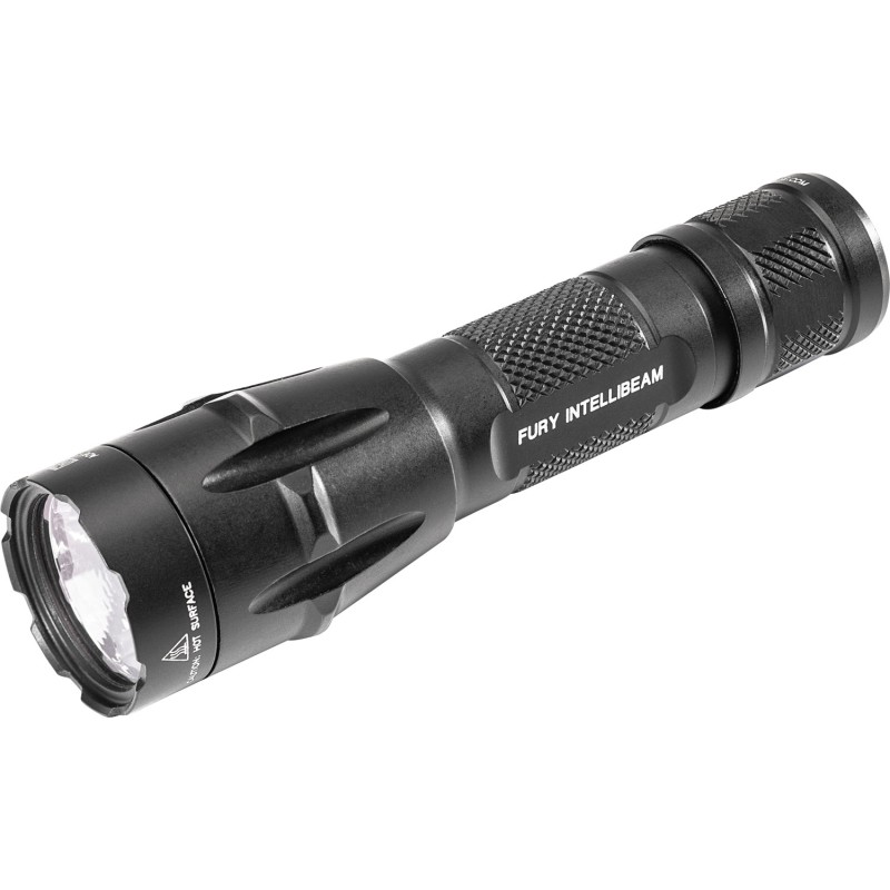 SureFire FURYIBDF Fury Intellibeam Dual Fuel  Black Anodized 151500 Lumens White LED