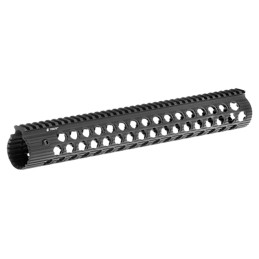 Troy Ind STRXAL115BT01 Alpha Rail  Black Anodized Aluminum AR15M16 15 Long