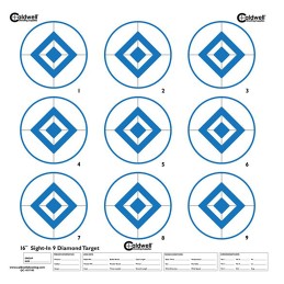 Caldwell 1175519 Diamond  SelfAdhesive Recycled Paper Universal 16 BlueWhite 10 Pack