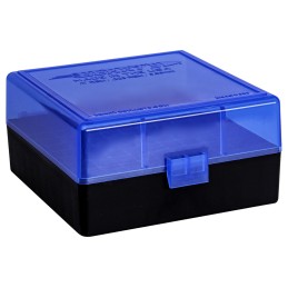 Berrys 86410 Ammo Box  223 Rem5.56x45mm NATO BlueBlack Polypropylene 100rd