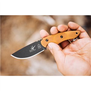 3 Pointer Tan Canvas Micarta