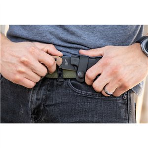 3 Pointer Tan Canvas Micarta