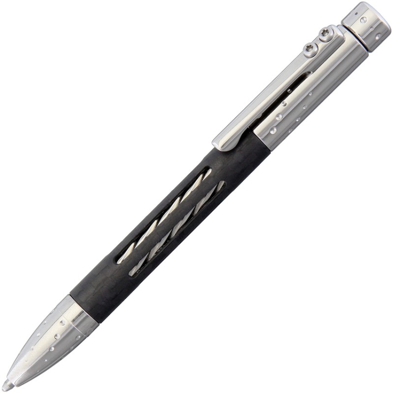 Nyala Pen Carbon Fiber Silver