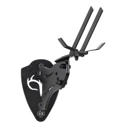 Allen 7203 Skull Stand  Wall Mount Black Steel Includes Mounting Hardware