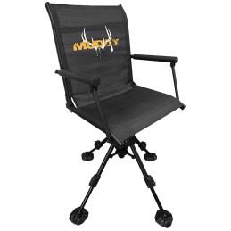 Muddy MUDMGS400AL Swivel Ease XT Ground Seat Black FlexTekSteel