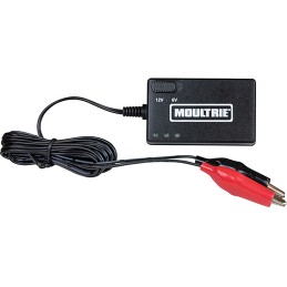 Moultrie MFA13464 6V12V Battery Charger  Black