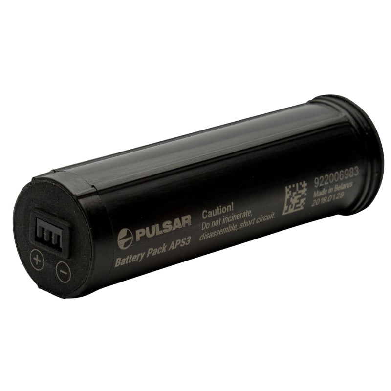 Pulsar PL79161 APS 3 Battery Pack Black 3.6 Volts 3200 mAh Fits ThermionDigexDigex IR