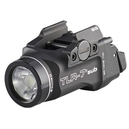 Streamlight 69401 TLR7 X Sub Gun Light  Black Anodized 500 Lumens  White LED Sig Sauer P365P365 XL