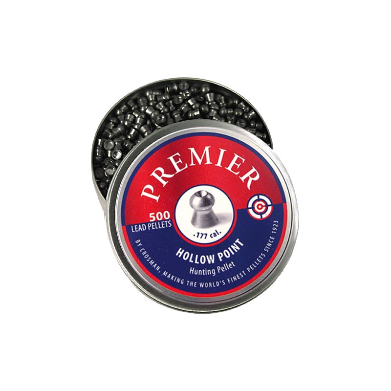 Crosman LHP77 Premier Hollow Point 177 Lead Hollow Point 500Tin