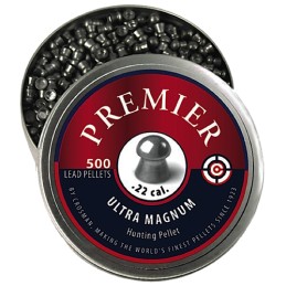 Crosman LDP22 Premier Ultra Magnum 22 Lead Domed Pellet 500Tin