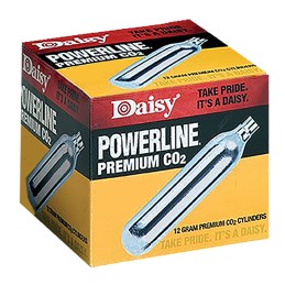 Daisy 997015611 Powerline CO2 Cylinder 12gram 15Pack