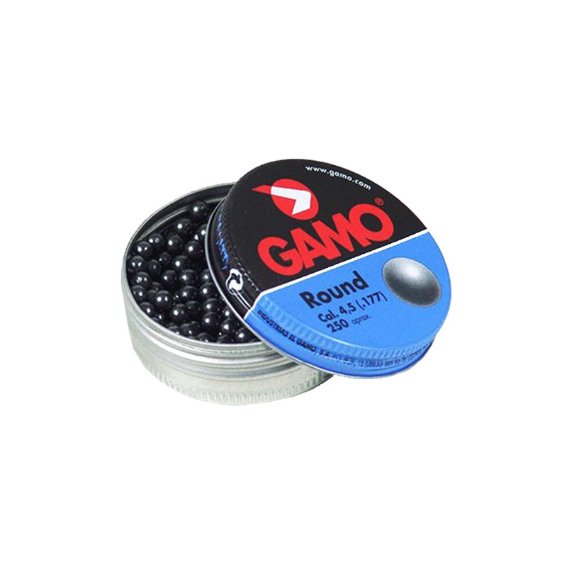 Gamo 632032454 Roundball  177 Lead 250Tin