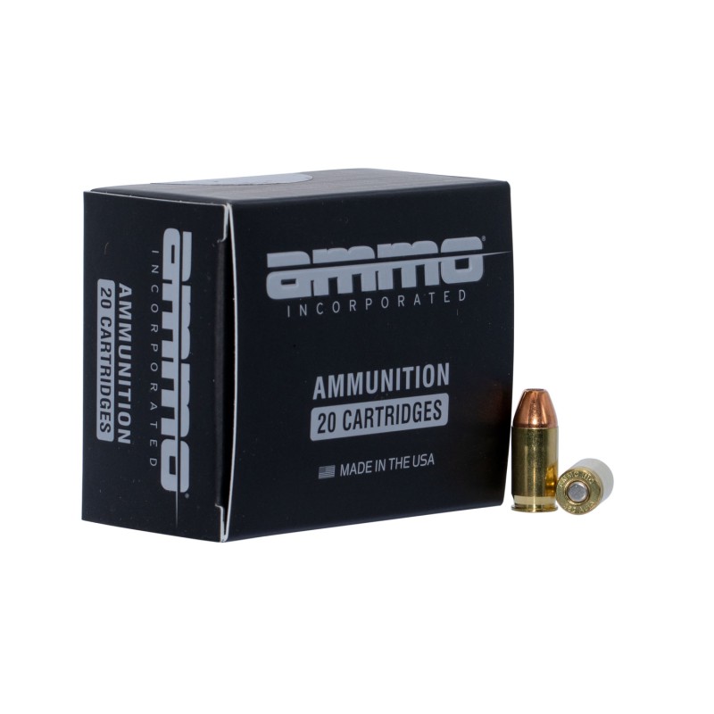 Ammo Inc 380090JHPA20 Signature  380ACP 90gr Jacket Hollow Point 20 Per Box10 Case