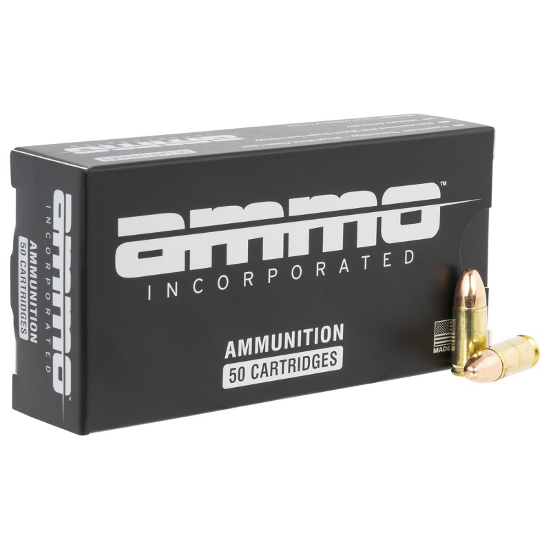 Ammo Inc 9124TMCA50 Signature  9mm Luger 124gr Total Metal Case 50 Per Box20 Case