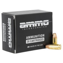 Ammo Inc 9124JHPA20 Signature  9mm Luger 124gr Jacket Hollow Point 20 Per Box10 Case