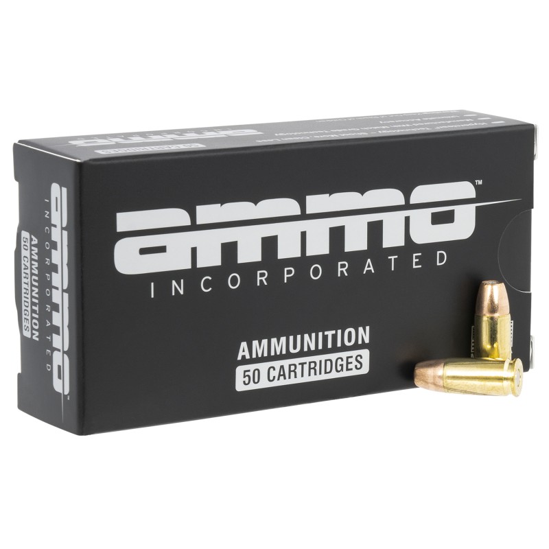 Ammo Inc 9115JHPSRR50 Signature  9mm Luger 115gr Sierra Match Jacket Hollow Point 50 Per Box20 Case