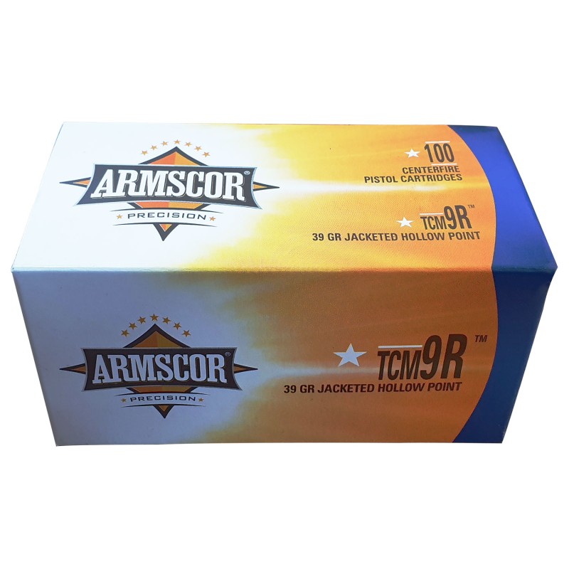 Armscor 50328 Precision Value Pack 22TCM 39gr Jacket Hollow Point 100 Per Box12 Case