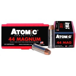 Atomic Ammunition 00440 Pistol Precision Craft 44Rem Mag 240gr Bonded Match Hollow Point 50 Per Box10 Case