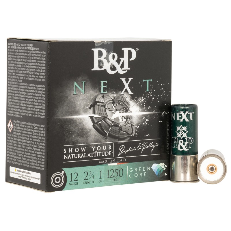 BP 12B1NX8 Next  12Gauge 1oz 8Shot 25 Per Box10 Case