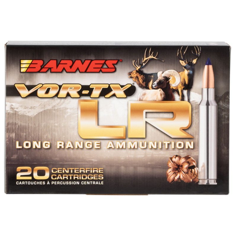 Barnes Bullets 28981 VORTX Long Range 7mmRem Mag 139gr LRX Boat Tail 20 Per Box10 Case