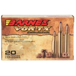 Barnes Bullets 21531 VORTX Rifle 3006Springfield 150gr Tipped TSX Boat Tail 20 Per Box10 Case