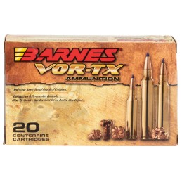 Barnes Bullets 21533 VORTX Rifle 3006Springfield 180gr Tipped TSX Boat Tail 20 Per Box10 Case